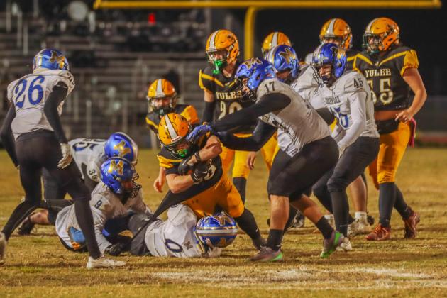 Hornet football on Oct. 31. Photo by Ashley Chandler/News-Leader