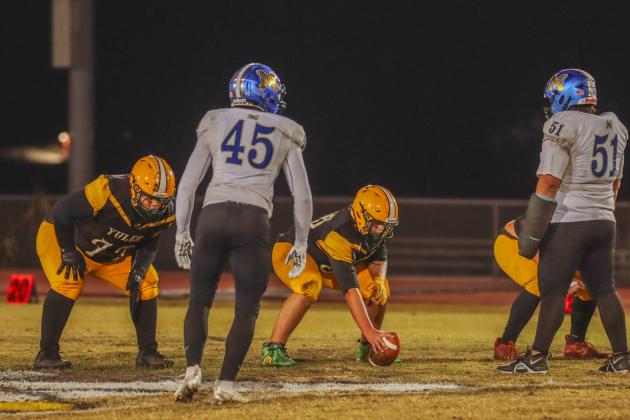 Hornet football on Oct. 31. Photo by Ashley Chandler/News-Leader