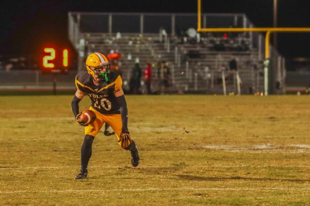 Hornet football on Oct. 31. Photo by Ashley Chandler/News-Leader