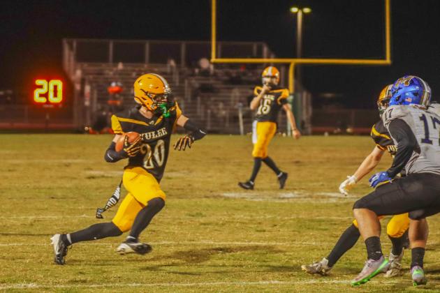 Hornet football on Oct. 31. Photo by Ashley Chandler/News-Leader