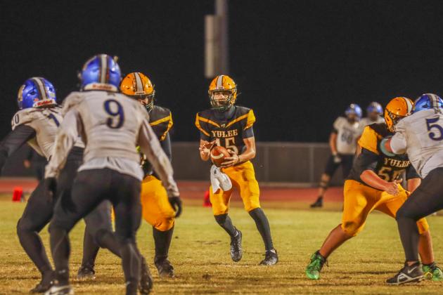 Hornet football on Oct. 31. Photo by Ashley Chandler/News-Leader