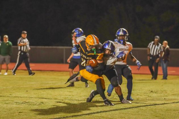 Hornet football on Oct. 31. Photo by Ashley Chandler/News-Leader