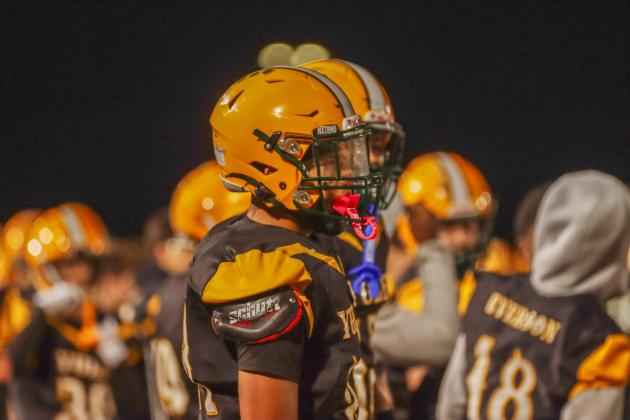 Hornet football on Oct. 31. Photo by Ashley Chandler/News-Leader
