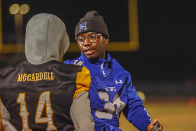 Hornet football on Oct. 31. Photo by Ashley Chandler/News-Leader