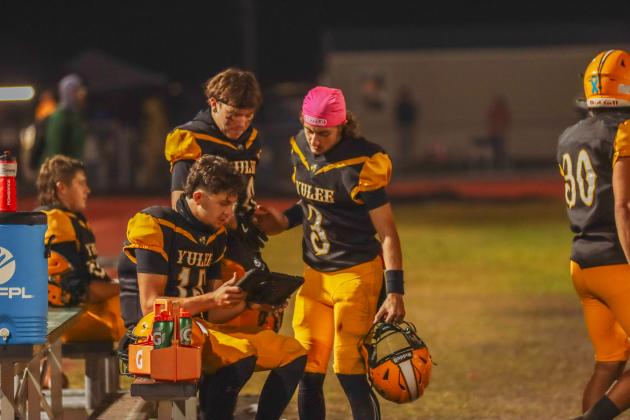 Hornet football on Oct. 31. Photo by Ashley Chandler/News-Leader
