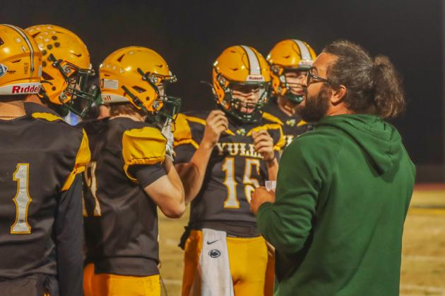 Hornet football on Oct. 31. Photo by Ashley Chandler/News-Leader