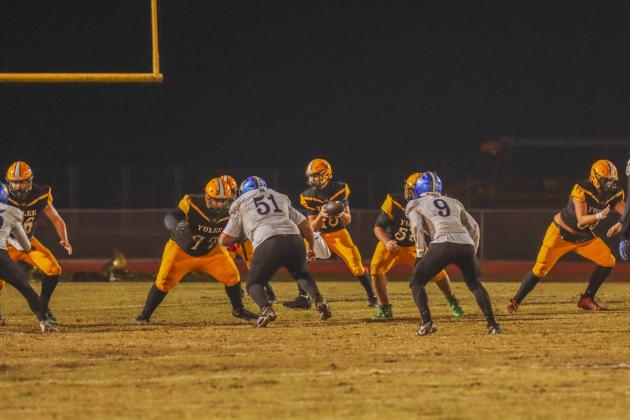 Hornet football on Oct. 31. Photo by Ashley Chandler/News-Leader