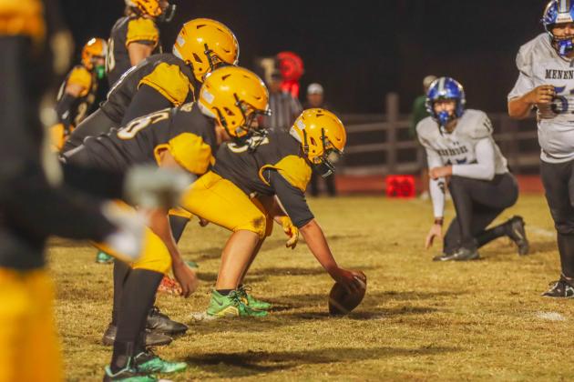 Hornet football on Oct. 31. Photo by Ashley Chandler/News-Leader