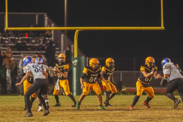 Hornet football on Oct. 31. Photo by Ashley Chandler/News-Leader