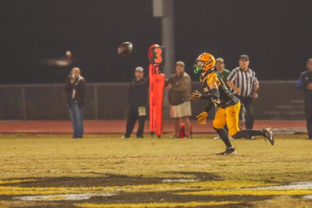 Hornet football on Oct. 31. Photo by Ashley Chandler/News-Leader