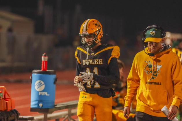Hornet football on Oct. 31. Photo by Ashley Chandler/News-Leader