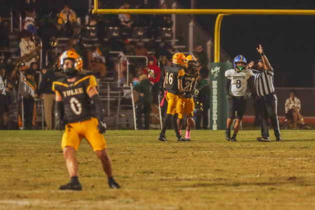 Hornet football on Oct. 31. Photo by Ashley Chandler/News-Leader