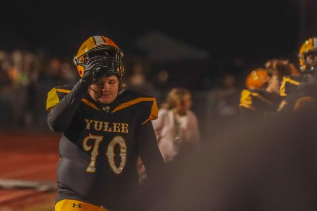 Hornet football on Oct. 31. Photo by Ashley Chandler/News-Leader