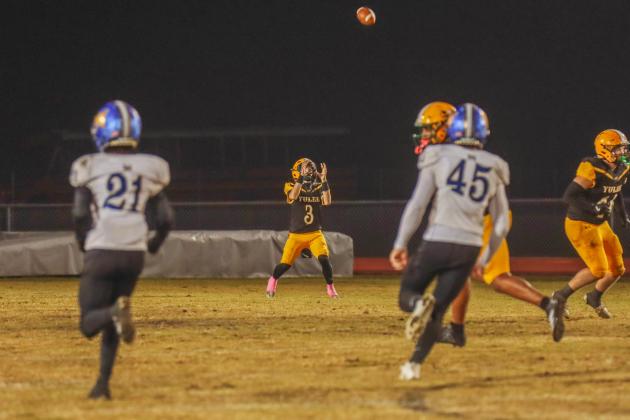 Hornet football on Oct. 31. Photo by Ashley Chandler/News-Leader