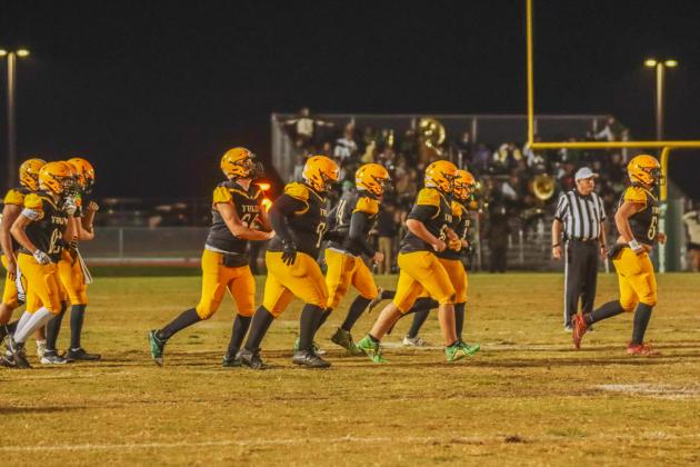 Hornet football on Oct. 31. Photo by Ashley Chandler/News-Leader