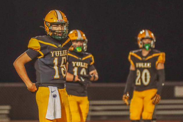Hornet football on Oct. 31. Photo by Ashley Chandler/News-Leader