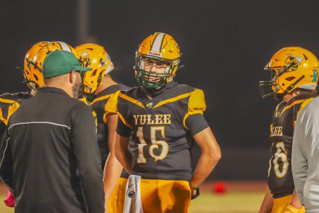 Hornet football on Oct. 31. Photo by Ashley Chandler/News-Leader