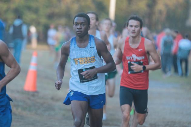 Fernandina Beach boys cross country in the FHSAA 2A Region 1 meet. Submitted photo
