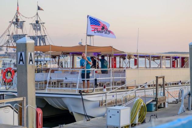 Cross the Line hosts their annual paddle from St. Mary's to Fernandina Beach in June 2025.