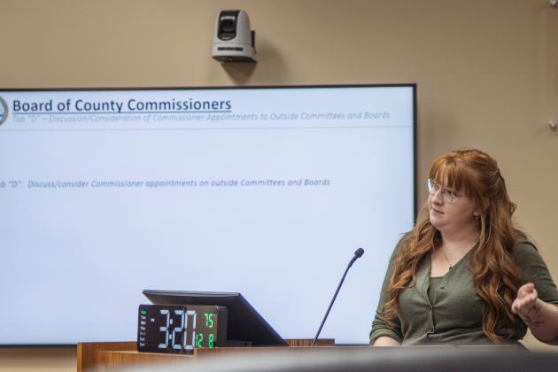 The Nassau County Board of County Commissioners held its annual reorganizational meeting Monday, Dec. 8. Photo by Ashley Chandler/News-Leader