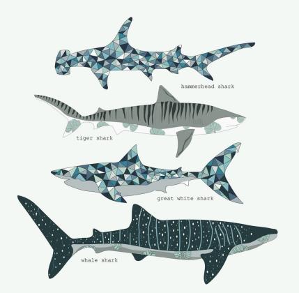 A design made by Owyn Porter for The Happy Sea.