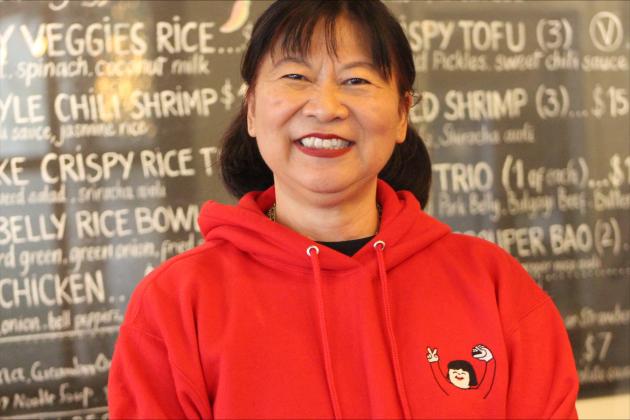 Photos by Marisa DeMar/News-Leader Nathalie Wu, owner of Wicked Bay in Fernandina Beach, at her restaurant on Saturday.