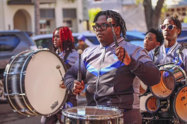The Martin Luther King Jr. Day Parade was held in downtown Fernandina Beach on Monday, Jan. 19. Photo by Marisa DeMar/News-Leader