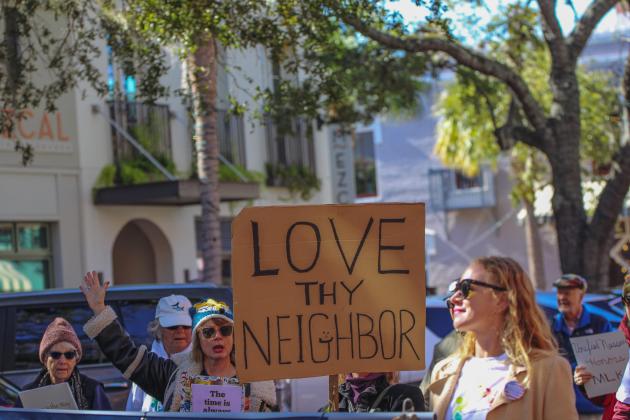The Martin Luther King Jr. Day Parade was held in downtown Fernandina Beach on Monday, Jan. 19. Photo by Marisa DeMar/News-Leader