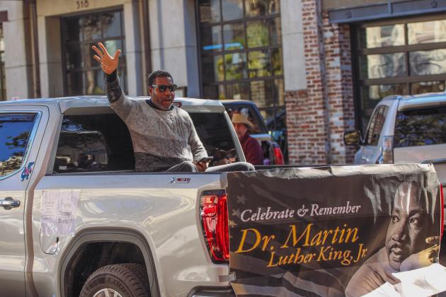 The Martin Luther King Jr. Day Parade was held in downtown Fernandina Beach on Monday, Jan. 19. Photo by Marisa DeMar/News-Leader