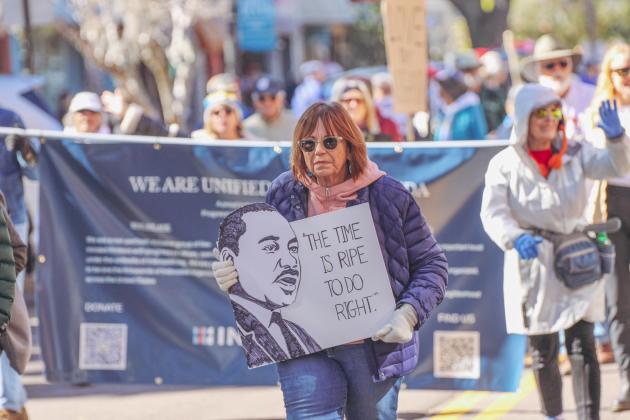The Martin Luther King Jr. Day Parade was held in downtown Fernandina Beach on Monday, Jan. 19. Photo by Marisa DeMar/News-Leader