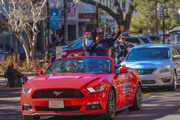 The Martin Luther King Jr. Day Parade was held in downtown Fernandina Beach on Monday, Jan. 19. Photo by Marisa DeMar/News-Leader
