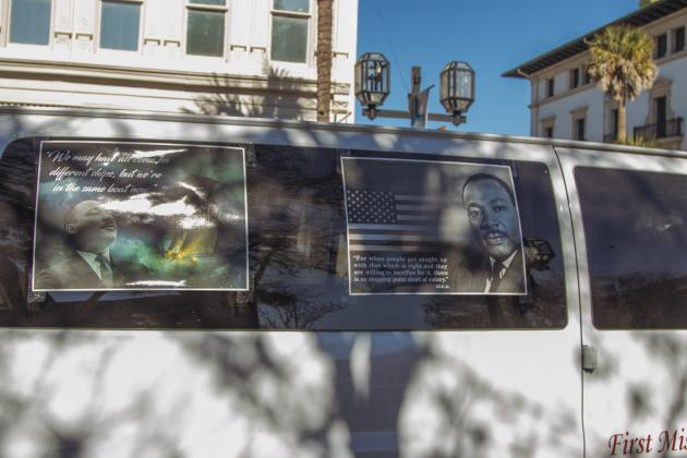 The Martin Luther King Jr. Day Parade was held in downtown Fernandina Beach on Monday, Jan. 19. Photo by Ashley Chandler/News-Leader