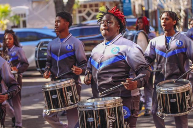 The Martin Luther King Jr. Day Parade was held in downtown Fernandina Beach on Monday, Jan. 19. Photo by Marisa DeMar/News-Leader