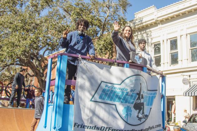 The Martin Luther King Jr. Day Parade was held in downtown Fernandina Beach on Monday, Jan. 19. Photo by Ashley Chandler/News-Leader