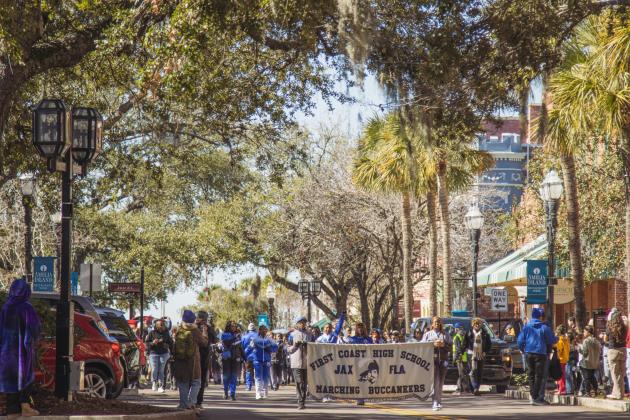 The Martin Luther King Jr. Day Parade was held in downtown Fernandina Beach on Monday, Jan. 19. Photo by Ashley Chandler/News-Leader