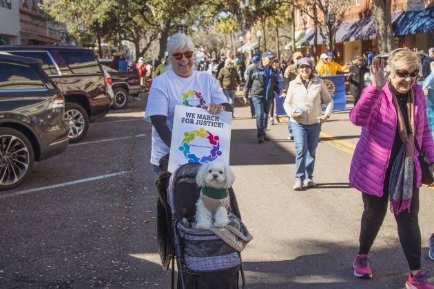 The Martin Luther King Jr. Day Parade was held in downtown Fernandina Beach on Monday, Jan. 19. Photo by Ashley Chandler/News-Leader