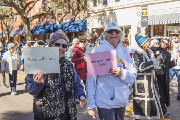 The Martin Luther King Jr. Day Parade was held in downtown Fernandina Beach on Monday, Jan. 19. Photo by Ashley Chandler/News-Leader