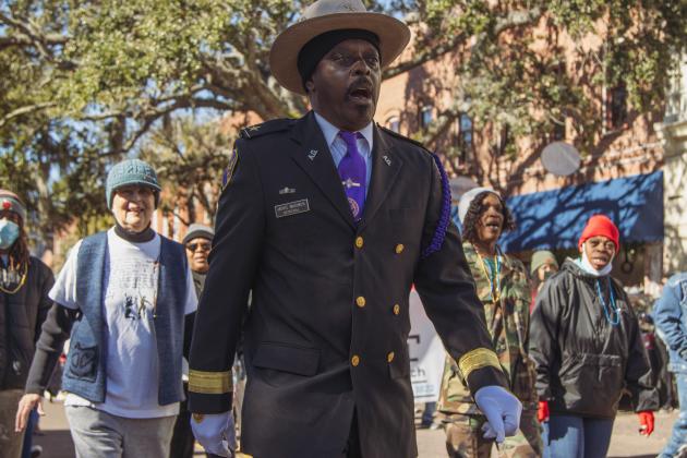 The Martin Luther King Jr. Day Parade was held in downtown Fernandina Beach on Monday, Jan. 19. Photo by Ashley Chandler/News-Leader