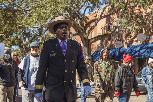 The Martin Luther King Jr. Day Parade was held in downtown Fernandina Beach on Monday, Jan. 19. Photo by Ashley Chandler/News-Leader