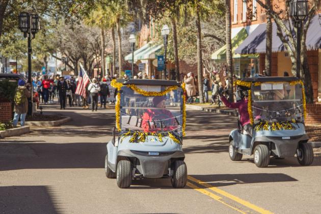 The Martin Luther King Jr. Day Parade was held in downtown Fernandina Beach on Monday, Jan. 19. Photo by Ashley Chandler/News-Leader