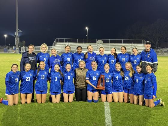 FBHS Lady Pirates after the district title game. Nick Blank/News-Leader