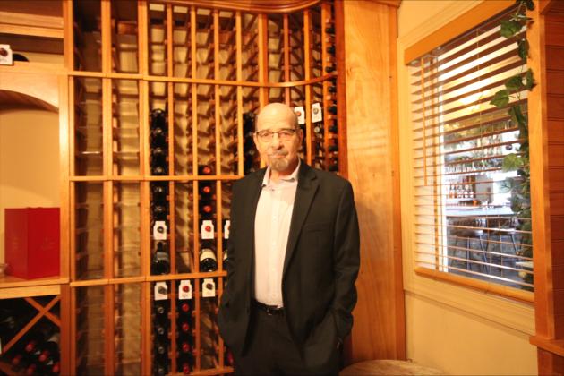 78-year-old wine director Glenn Curls at David’s Restaurant and Lounge on Dec. 31. Marisa DeMar/News-Leader 