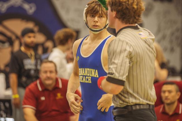 Dual at the Dunes wrestling tournament on Jan. 10, 2026 at FBHS. Photo by Ashley Chandler/News-Leader