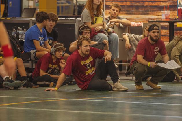 Dual at the Dunes wrestling tournament on Jan. 10, 2026 at FBHS. Photo by Ashley Chandler/News-Leader
