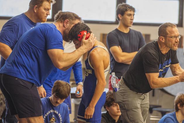 Dual at the Dunes wrestling tournament on Jan. 10, 2026 at FBHS. Photo by Ashley Chandler/News-Leader
