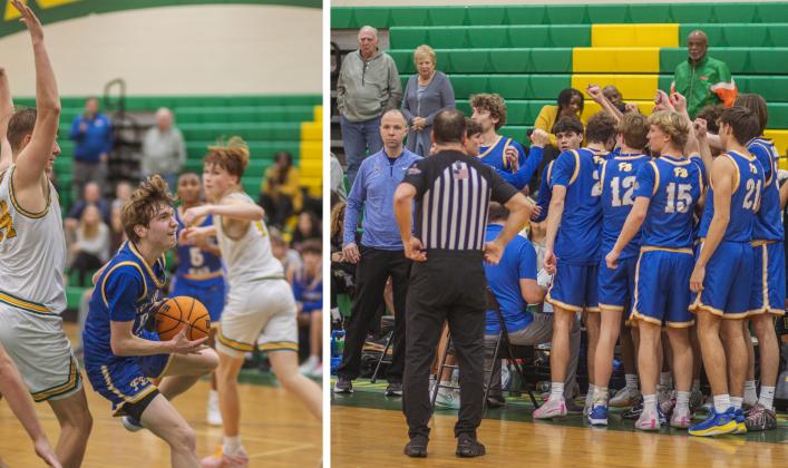 Fernandina Beach vs. Yulee varsity boys basketball Jan. 23. Photo by Ashley Chandler/News-Leader