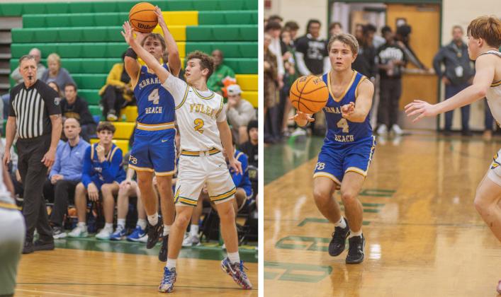 Fernandina Beach vs. Yulee varsity boys basketball Jan. 23. Photo by Ashley Chandler/News-Leader