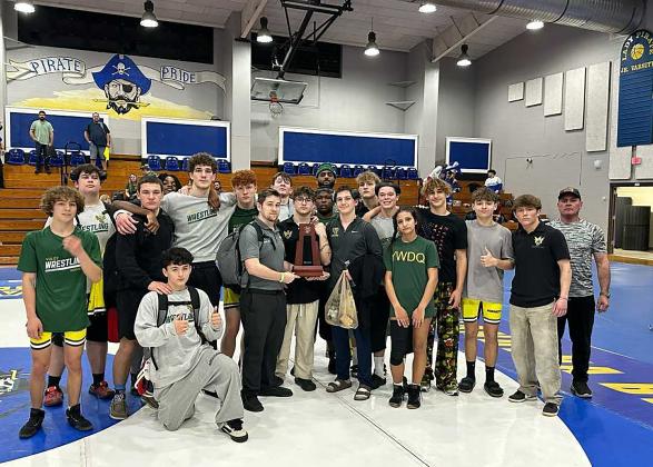 Second Place Yulee High School wrestling team. Submitted