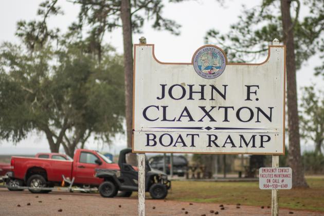 Thursday morning at Wilson Neck Boat Ramp, 85006 Faye Road in Yulee. Photo by Ashley Chandler/News-Leader