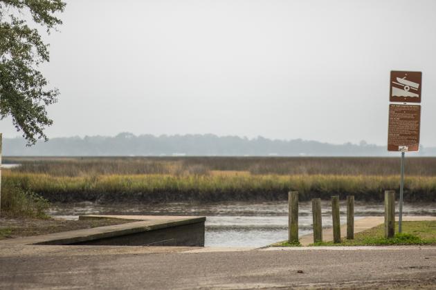 Thursday morning at Wilson Neck Boat Ramp, 85006 Faye Road in Yulee. Photo by Ashley Chandler/News-Leader